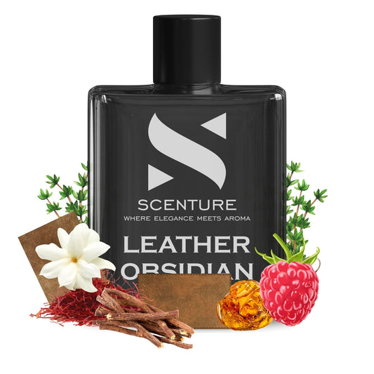 LEATHER OBSIDIAN-IMPRESSION BY TUSCAN LEATHER